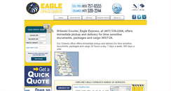 Desktop Screenshot of eagleexpresscouriers.com